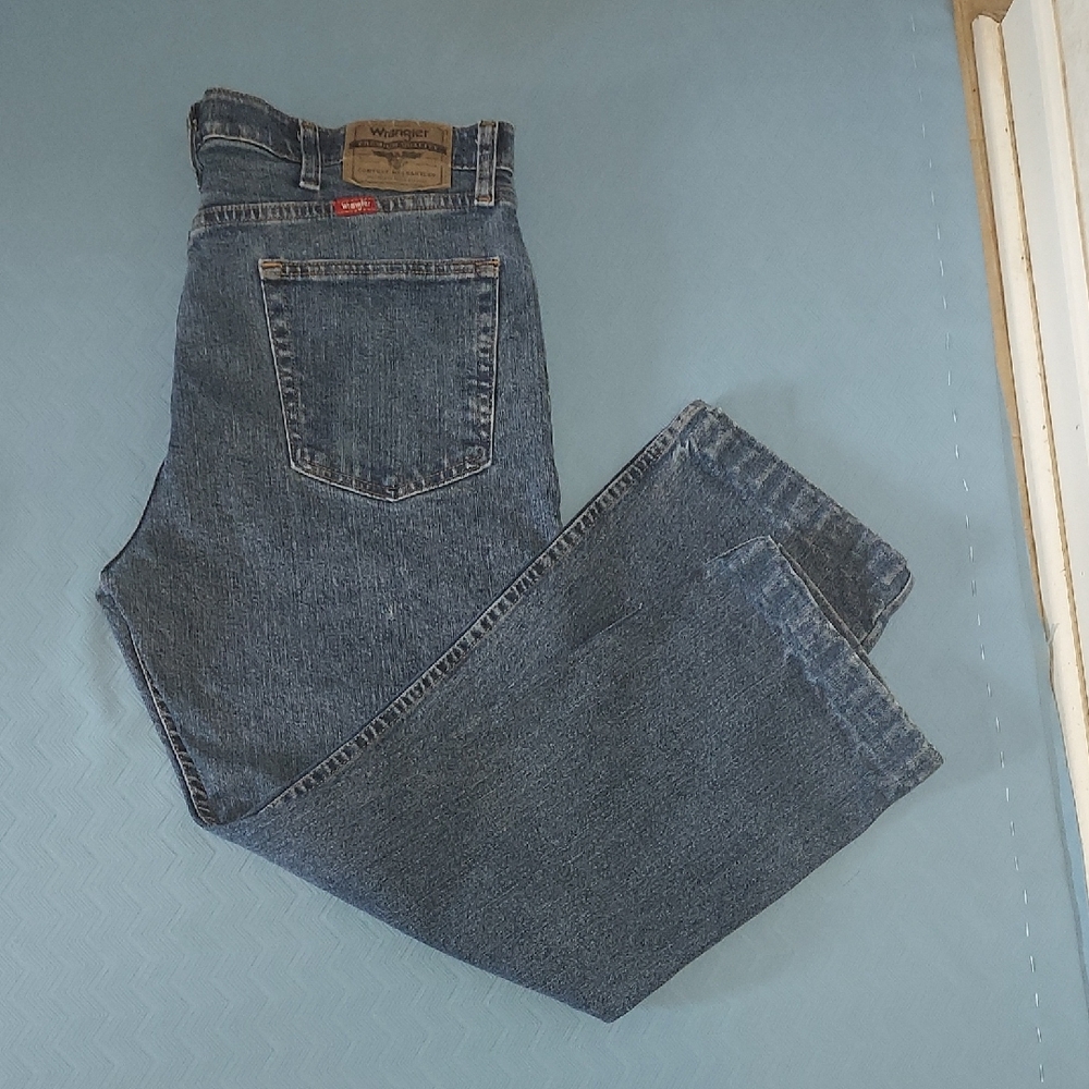 Wrangler Men's Relaxed Fit Denim Jeans